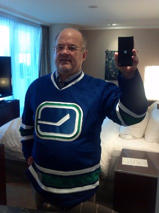 My new Vancouver Canucks jersey