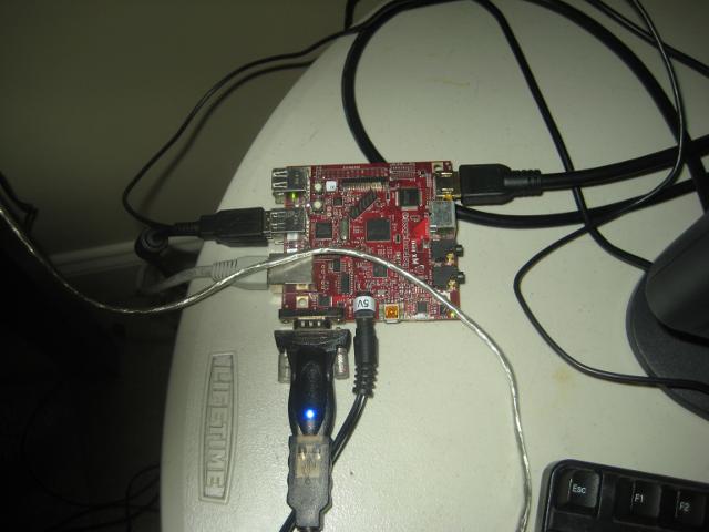 BeagleBoard XM for license plate reading project