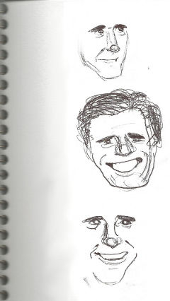 Romney 1st Debate Doodle