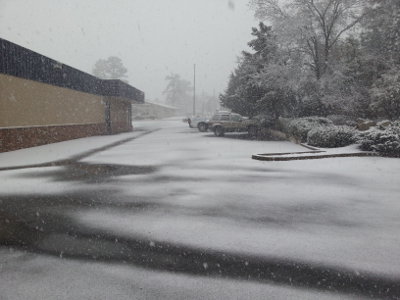 Snow in Prescott
