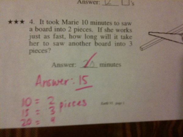 The REAL correct answer is 20.  Figure it out!