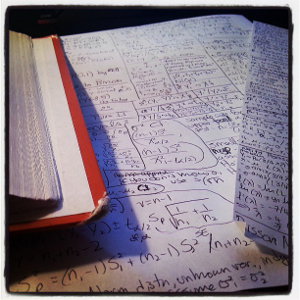Kelly's study notes for Mathematical Statistics II, her toughest class