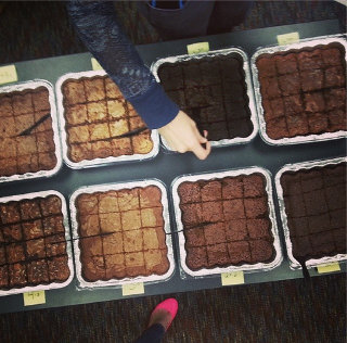Quality control brownies